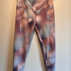 Sweaty Betty Super Soft Full Length Leggings - Purple and‎ Pink